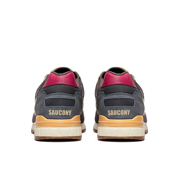 Saucony - Shadow 5000 Distressed Trainers in Black/Brown - Nigel Clare
