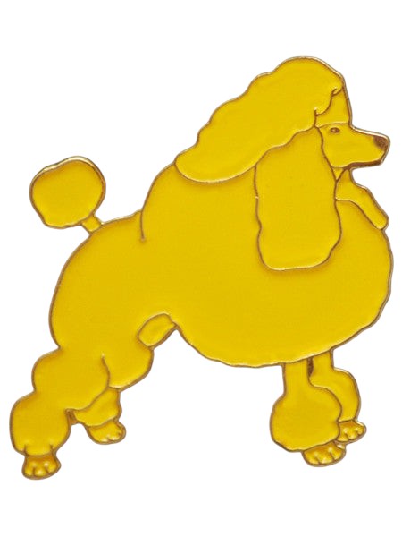 SGRho Poodle Lapel Pin