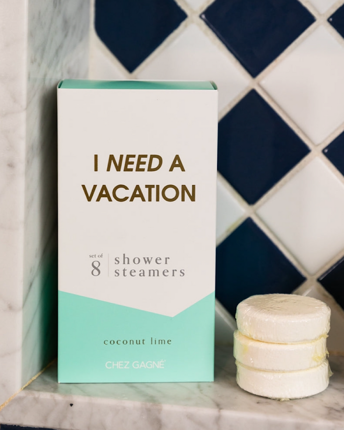 Shower Steamer Sets - 5 Scents Chez Gagne One Size I Need a Vacation - Coconut Lime