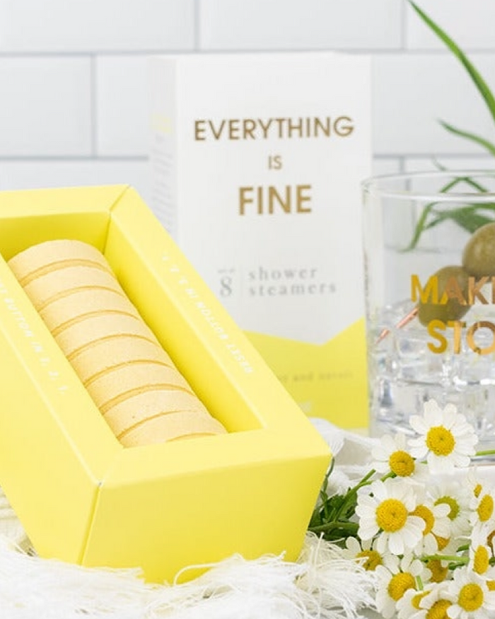 Shower Steamer Sets - 5 Scents Chez Gagne One Size Everything is Fine - Sea salt, Citrus and Neroli