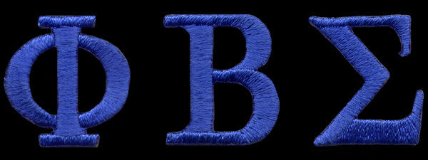 Sigma Royal 3 Letter Patch 1 Inch