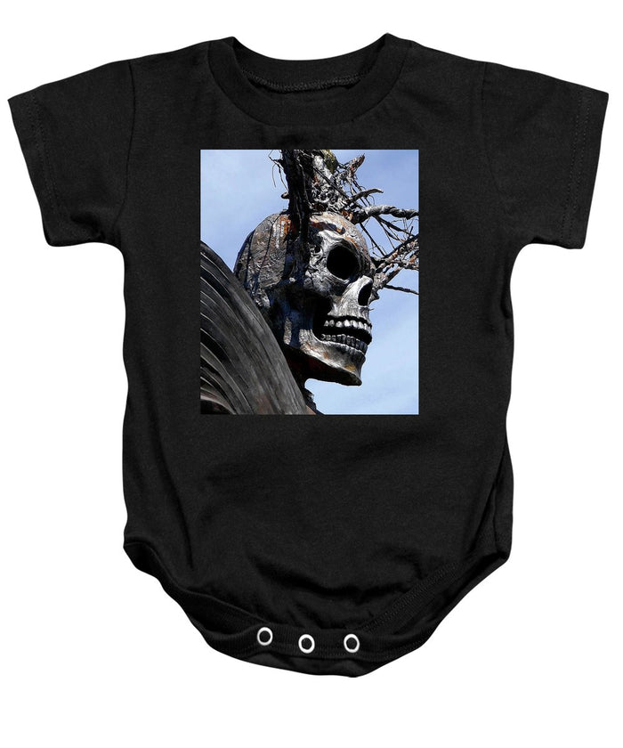 Skull Warrior - Baby Onesie - Fry1Productions