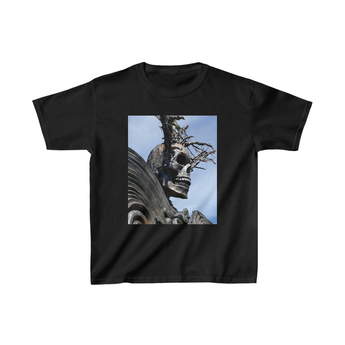 Skull Warrior - Kids Cotton Tee - Fry1Productions