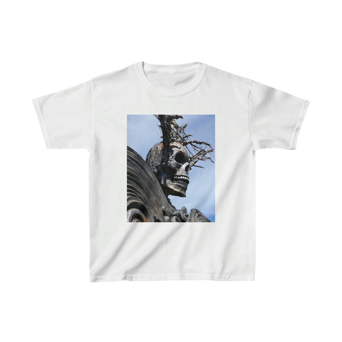 Skull Warrior - Kids Cotton Tee - Fry1Productions