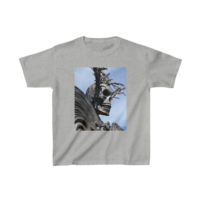 Skull Warrior - Kids Cotton Tee - Fry1Productions
