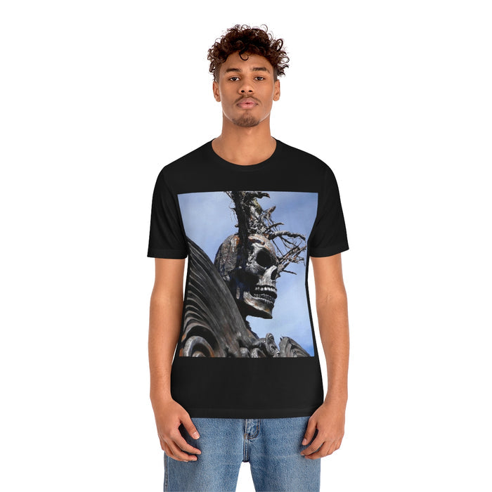 Skull Warrior - Unisex Jersey Short Sleeve T-Shirt - Fry1Productions