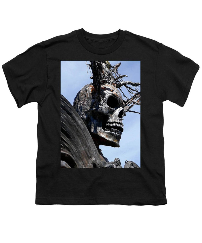 Skull Warrior - Youth T-Shirt - Fry1Productions
