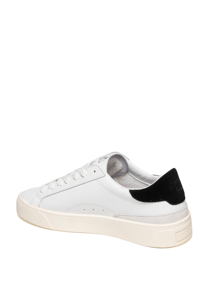 D.A.T.E.  SONICA CALF-WHT/BLK