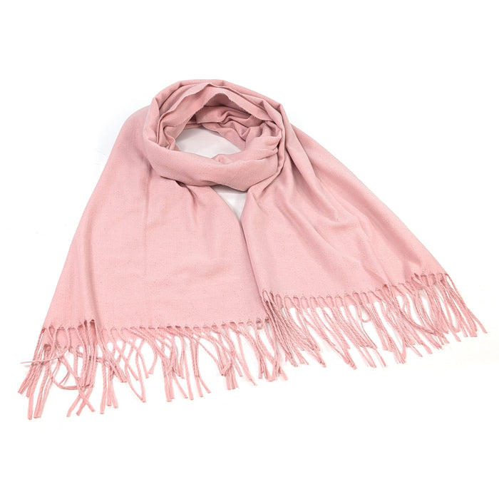 Sparkly Petra Pashmina Scarf (70x180cm) - Light Pink