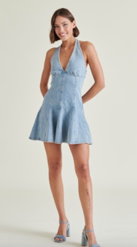 Steve Madden Malia Halter Dress