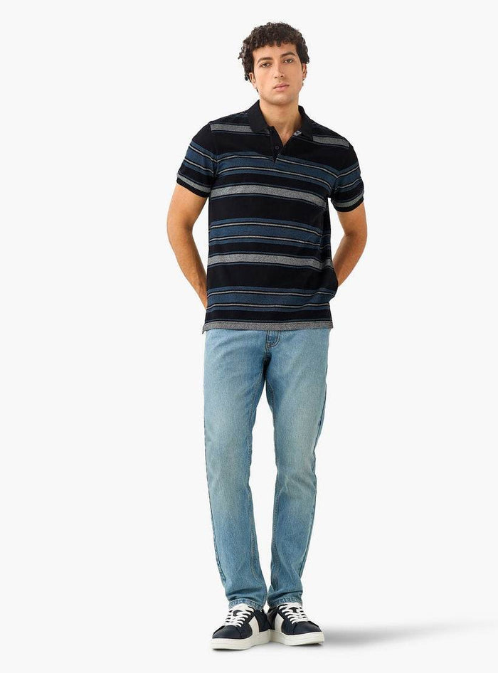 Striped Polo T-shirt -06 - Dubai Offers Today