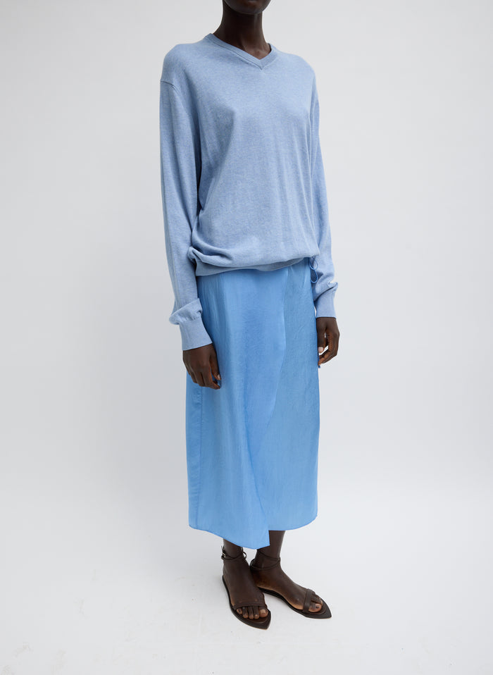 SUMMER SLIP WRAP SKIRT