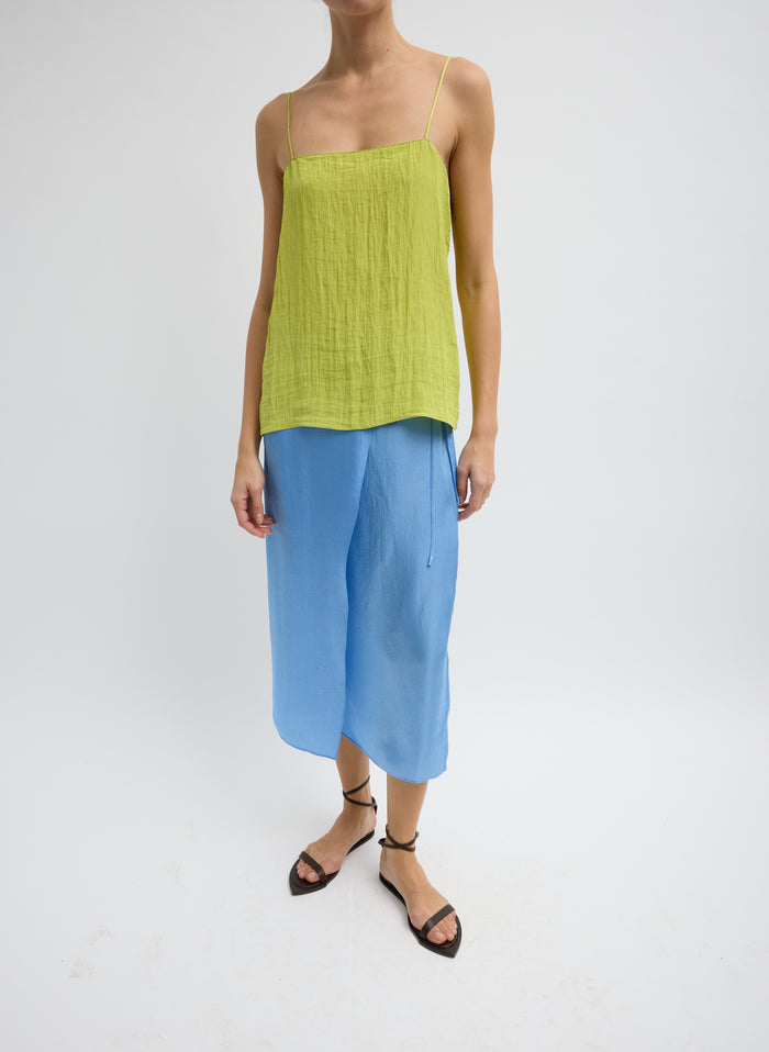 SUMMER SLIP WRAP SKIRT