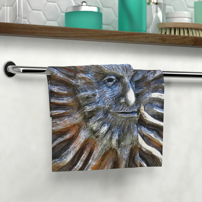 Sun God - Face Towel - Fry1Productions