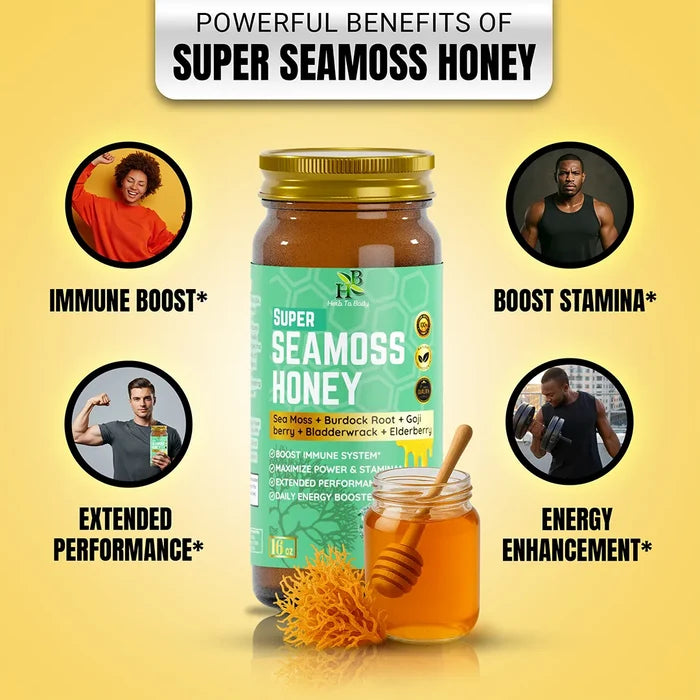 Super Sea Moss Honey - 16oz