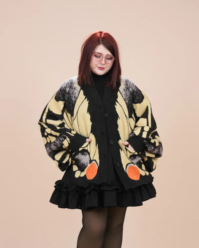 Swallowtail Butterfly Cardigan (Pre-Order CLOSED) (ESD: August 30th - September 10th, 2026)
