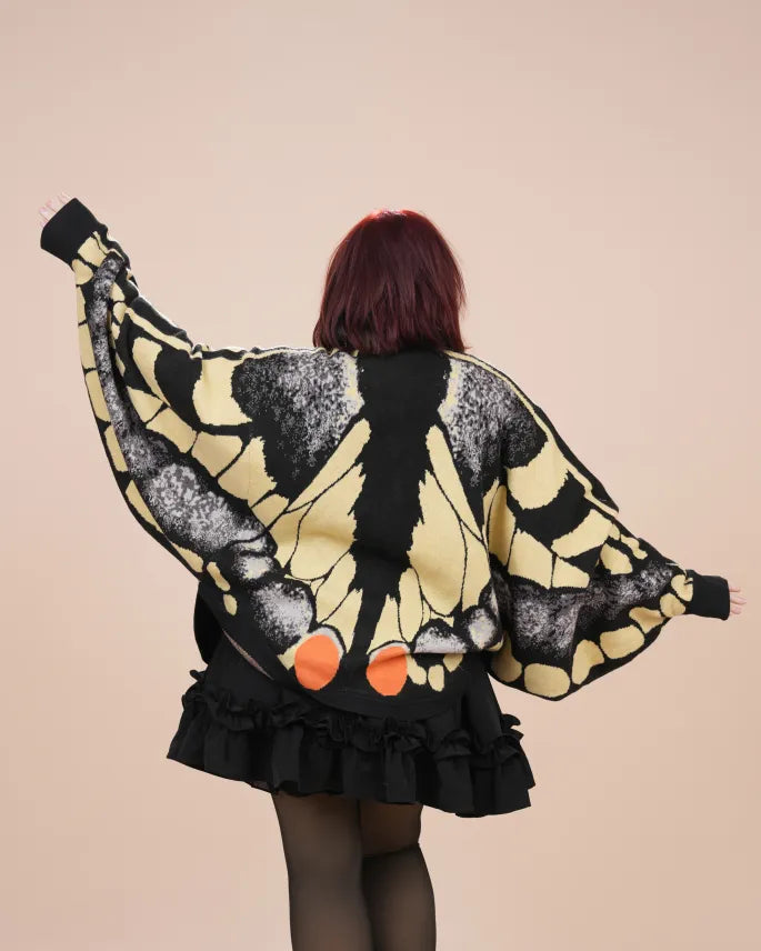 Swallowtail Butterfly Cardigan (Pre-Order CLOSED) (ESD: August 30th - September 10th, 2026)