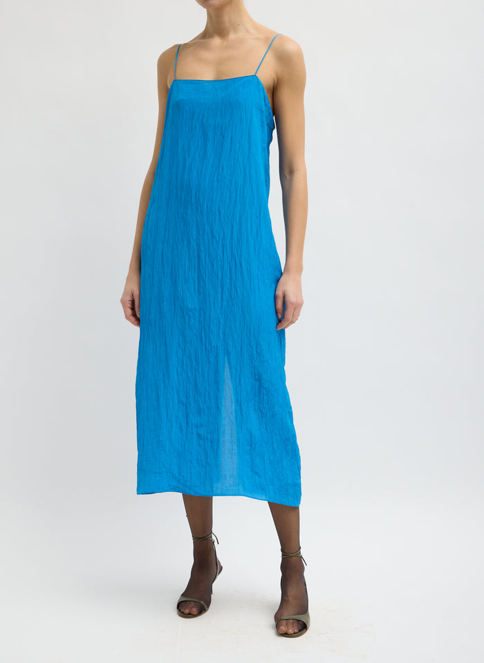 THE CRINKLE SLIP DRESS