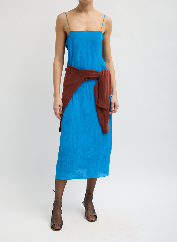 THE CRINKLE SLIP DRESS