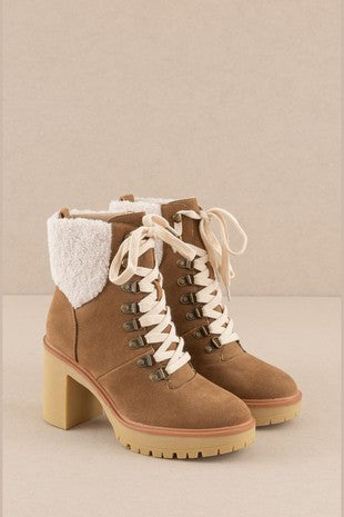 The Madilyn - Platform Shearling Boots