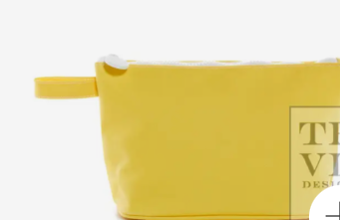 TRVL Skipper Coated Canvas Zipper Pouch