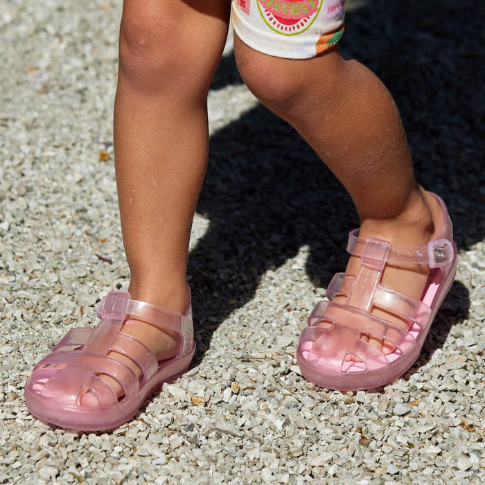 Walnut Frankie Sandals - Pink