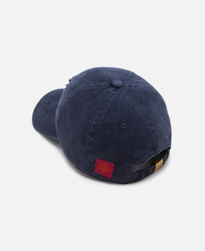 Washed Corduroy Cap (Navy)