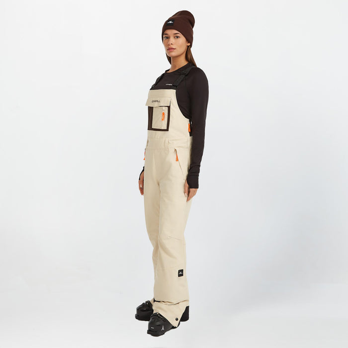 Women's Peak Bib Snow Pants - Macaron Colour Block