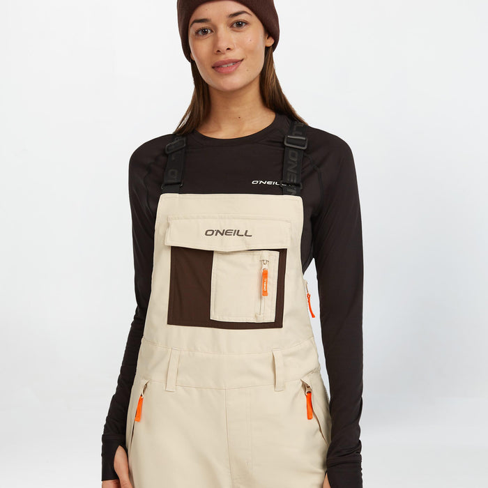 Women's Peak Bib Snow Pants - Macaron Colour Block