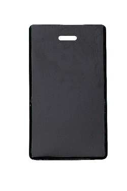 Yellow Semi-Rigid Luggage Tag - 1845-2009, Qty = 100