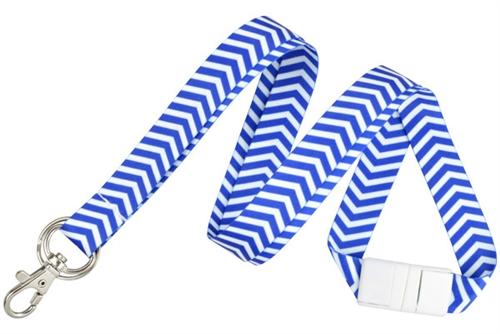 ZigZag Pattern Fashion Lanyard, Qty = 10