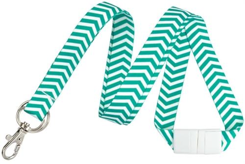 ZigZag Pattern Fashion Lanyard, Qty = 10