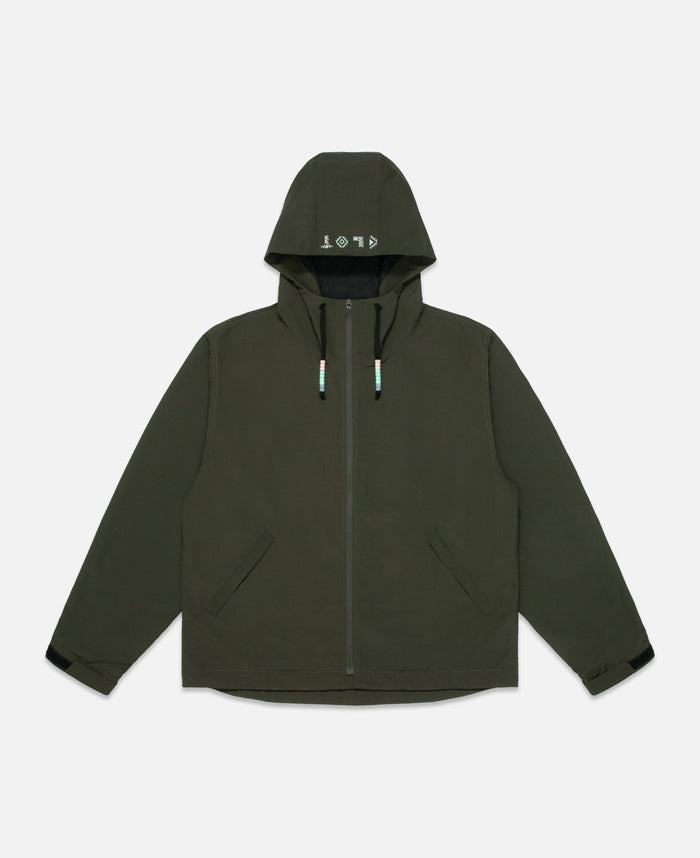 Zip-Up Wind Parker (Olive)