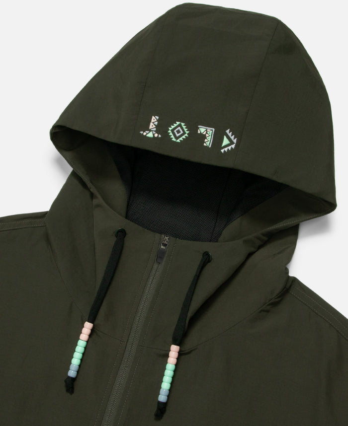 Zip-Up Wind Parker (Olive)