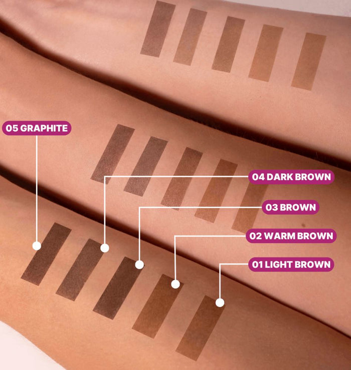 ZOLA Eyebrow Tint With Collagen 04 Dark Brown, 15 ml Eyebrow tint ZOLA